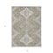 Homeroots 8' X 10' Taupe Beige And Ivory Medallion Washable Indoor Outdoor Area Rug 589053 - alternate 7