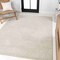 Jonathan Y Hallie High-Low Minimalist Curve Geometric Ivory/Cream 3 ft. x 5 ft. Indoor/Outdoor Area Rug SCN100B-3 - alternate 7