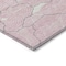Homeroots 3' X 5' Pink Ivory And Gray Abstract Washable Indoor Outdoor Area Rug 601080 - alternate 9