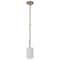 Nuvo Liam, 1 Light Mini Pendant, Burnished Brass, White Opal Glass 60/8205 - alternate 6