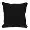 Homeroots 20" Black Geometric Cotton Throw Pillow 529284 - alternate 5