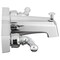 Dura Faucet Used For Bathtub With Tub And Shower Diverter Classical Handles Chrome Polished DF-SA610C-CP - alternate 4