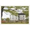 Homeroots Sweet Summertime House 5 White Framed Print Wall Art 404514 - alternate 1