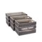 Homeroots Set of Three Dark Brown Solid Wood Crate, 3PK 487709 - alternate 7