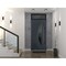 Vdomdoors Steel Door Deux 6501 Anthracite Transom Window Stainless Inserts Single Modern Painted-W36xH80+16-L DEUX6501EXD-BLK-W36 x H80+16-Left-hand Inswing - alternate 5