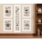 Homeroots Set Of Five Kitchen Friendship 5 White Framed Print Kitchen Wall Art, 5PK 406663 - alternate 4