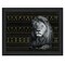 Homeroots Patterned Lion Black Framed Print Wall Art 404848 - alternate 1