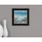 Homeroots Blue Horizons 3 Black Framed Print Wall Art 406976 - alternate 3