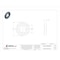Zoro Select Sealing Washer, Fits Bolt Size 5/8 in Steel, Zinc Plated Finish, 5 PK ZMBSW-20 - alternate 3