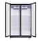 Koolmore 47 in. Commercial 2 Fully Glass Door Merchandiser Refrigerator, 30 Cu. Ft., ETL Listed in Black KM-MDR-2FGD - alternate 8