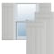 Ekena Millwork True Fit PVC Four Board Joined Board-n-Batten Shutters, Hailstorm Gray, 21 1/2W x 29H, PR TFP101BBF21X029ST - alternate 1
