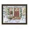 Homeroots Decorated Holiday Porch Black Framed Wall Art 572091 - alternate 5