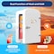 Simple Deluxe YSSOA Mini Fridge, Portable 9 Can Small Skincare, Drinks, Food with Observation, Freon-Free Cooler HKFRIGMINI5OBWWHT - alternate 6