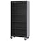 Sandusky Lee 5-Shelf Mobile Bookcase, 78"x36" Black BM40361872-09 - alternate 7