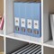 Acrimet Magazine File Holder Vertical Rack, Durable Plastic Desk Organizer, Solid Blue, 2PK 277.AO - alternate 7