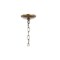 Jonathan Y Pen 4-Light 20" Iron Adjustable Industrial Mesh LED Pendant, Gold JYL6703A - alternate 10