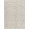 Homeroots 8' X 10' Linen Orange And Ivory Geometric Washable Indoor Outdoor Area Rug 615203 - alternate 7