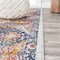 Jonathan Y Modern Persian Boho Vintage Trellis Ivory/Navy/Multi 4 ft. x 6 ft. Area Rug MDP205C-4 - alternate 5