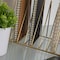 Martha Stewart Ryder Gold Metal 9 Slot Triangle Magazine File Holder, Desktop Organizer Sorter HH-OHD16-GLD-MS - alternate 8