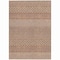 Homeroots 5' X 8' Orange And Ivory Chevron Washable Indoor Outdoor Area Rug 612287 - alternate 8