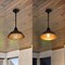 Jonathan Y Jasper 12.25" 1-Light Farmhouse Industrial Indoor/Outdoor Iron LED Pendant, Wood Finish/Copper JYL7611G - alternate 10