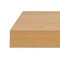 Homeroots 43in Natural Light Brown Wooden Floating Shelf 400831 - alternate 6
