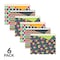 C-Line Products 8-1/2" x 11" Assorted Bold Basics Write-On File Jackets, 6/PK 63550 - alternate 1
