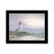 Homeroots Lighthouse at Sunset Black Framed Print Wall Art 529941 - alternate 4
