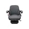 Uni Pro 424 Air Suspension Seat, 12-Volt, Charcoal Gray Fabric 8748 - alternate 7
