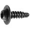 Auveco Torx Washer Head Tapping Screw with Tek Point M4.2-1.41 x 13mm - Black, 50PK 23876 - alternate 1
