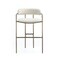 Manhattan Comfort Serene Metal Upholstered Counter Stool in Alabaster CS1884-CR - alternate 8