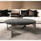 Homeroots 48" Black and Gold Genuine Marble and Iron Round Coffee Table 393182 - alternate 8