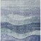 Homeroots 3' X 5' Light Blue And Dark Blue Abstract Washable Indoor Outdoor Area Rug 604965 - alternate 8