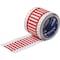 Brady PermaSleeve HX Heat Shrink Double Sided Wire Marking Sleeves, Red, 0.094 in. Dia x 2 in. W 2HX-094-2-RD - alternate 1