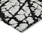 Homeroots 10' X 14' Black And Ivory Abstract Washable Indoor Outdoor Area Rug 614322 - alternate 8