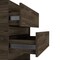 Homeroots 23" Brown Two Drawer Standard Chest 544050 - alternate 10