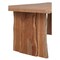 Homeroots 71" Brown Rectangular Solid Wood Dining Table 379798 - alternate 4