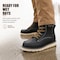 Handpoint Mens 6 in Soft Toe Work Boots-Water Resistant Black Leather Safety Boots, EH Rated, 7.5 HVB304-D-7.5 - alternate 6