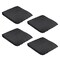 Mytee Products 4 Pack 39inx79in Washable Black Quilted and Padded Door Moving Cover, 4PK MB-QDCx4 - alternate 1
