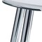 Homeroots 47" White Clear and Silver Wood And Glass And Metal Coffee Table 490767 - alternate 6