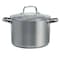 Oster Adenmore 8 Quart Stainless Steel Stock Pot with Tempered Glass Lid 108112.02 - alternate 1