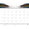 House Of Doolittle Monthly Desk Pad Calendar, Full Color, 12 Months, Jan-Dec, 22 in x 17 in 140 - alternate 4