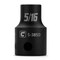 Capri Tools 5/16 in. Shallow Impact Socket, 3/8-Inch Drive, 12-Point, SAE CP53850 - alternate 1