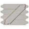 Andova Tiles Concerto-Brassini 2-in. x 9-in. Lantern Glossy Ceramic Wall Tile, 70PK ANDCBRA1069 - alternate 6