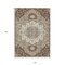 Homeroots 10' X 14' Chocolate Beige And Gray Oriental Washable Indoor Outdoor Area Rug 596625 - alternate 9