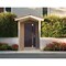Vdomdoors Aluminum Door Cynex 6777 Brown Entry Steel Metal Modern Painted W36xH80 Left Inswing CYNEX6777EXD-BRW-W36xH80-LH-I - alternate 6