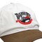 Railroad Sock Classic Baseball Cap, White/Brown Hat-Baseball-WtBr - alternate 6