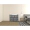Homeroots 39" Gray and Black Steel and Fabric Seven Drawer Combo Dresser 484704 - alternate 4