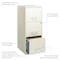 Space Solutions 14.25 in W 3 Drawer Vertical File Cabinet, Pearl White 22618 - alternate 13