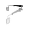 K&M Mfg Mirror Kit for Case IH 5100-5200-89-CX-MX/New Holland T8000-TG Tractors Left-Hand Black 3130 - alternate 1
